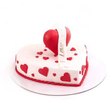 3D Heart Cake | Chocolate Flavor